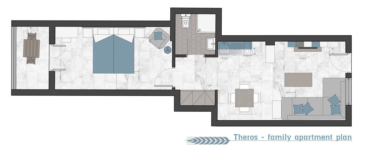 Theros Rethymno  Ngoại thất bức ảnh